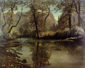  Bierstadt Pintura Art%C3%ADstica - Valle Yosemite California Albert Bierstadt Paisaje